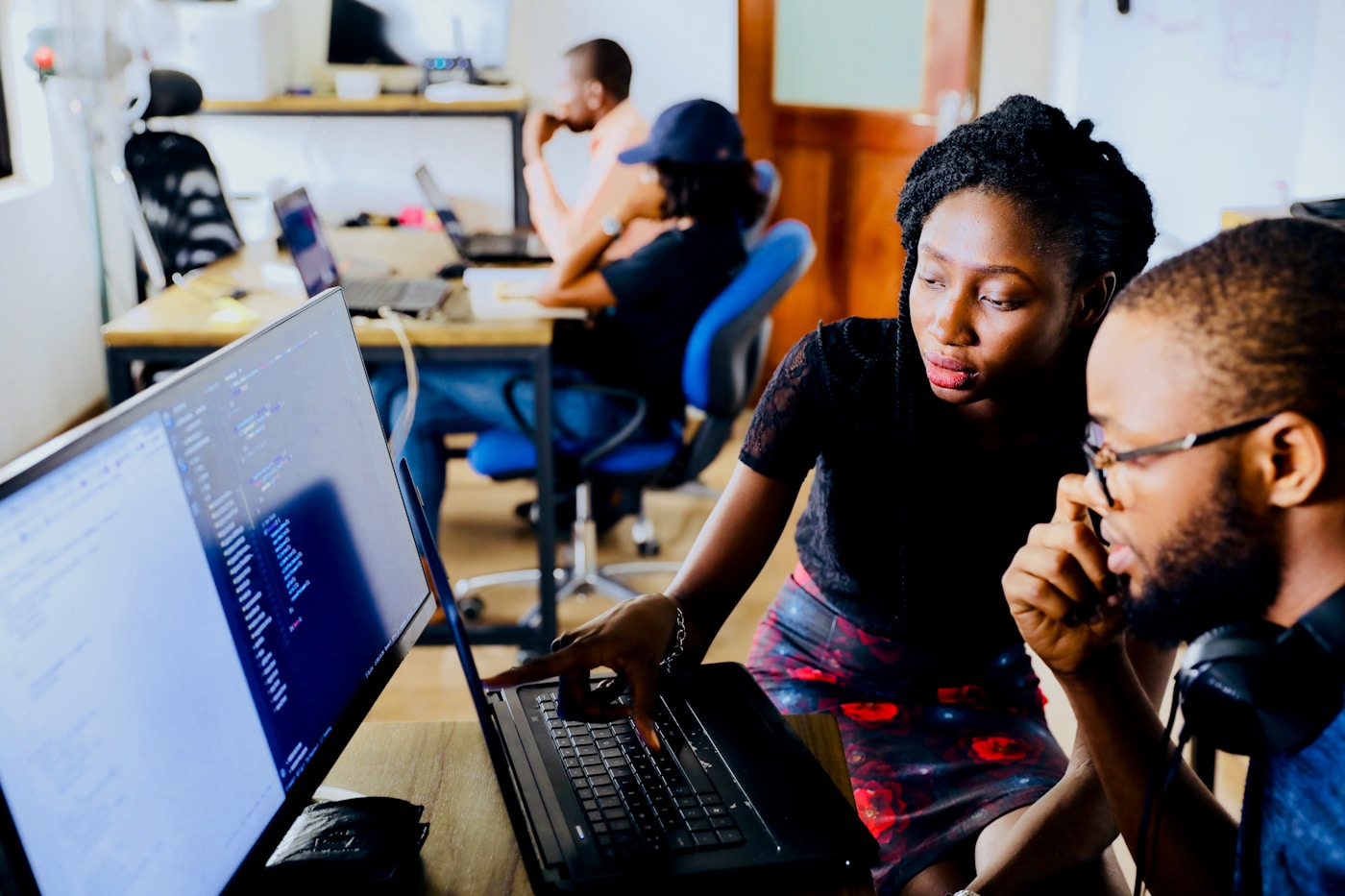A Finance AI Push facilitator running a hygiene-drill session with a small cohort